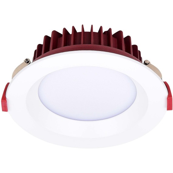 ST752.538.24 Св-к встр. Белый LED 1*24W 3000K 1 920Lm Ra80 100° IP44 D165xH54 100-240VV Встраиваемые светильники