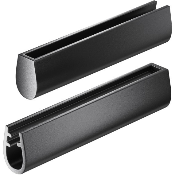 Торцевая заглушка 2шт для текстильного шинопровода Maytoni Parity TRA130BEC-B