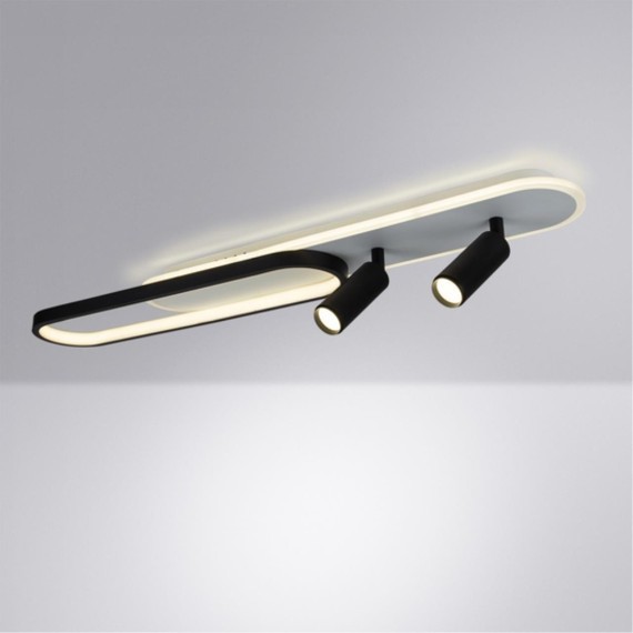 Спот настенный Arte Lamp A2600PL-32BK LUCAS светодиодный 2xLED 32W