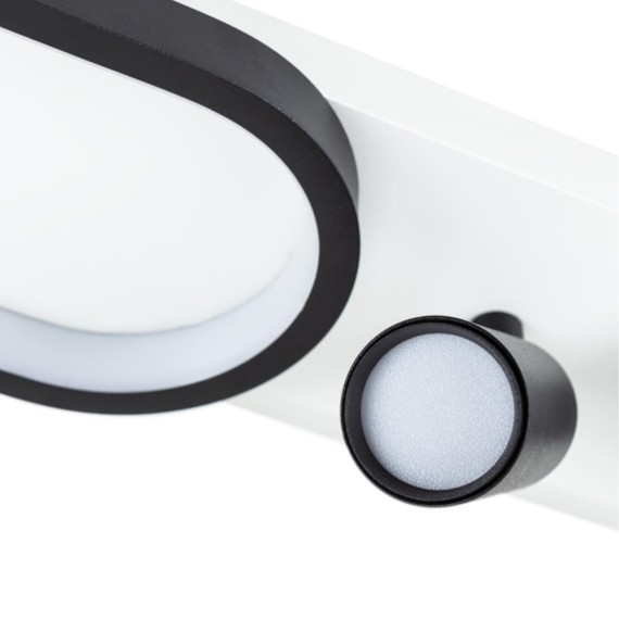 Спот настенный Arte Lamp A2600PL-32BK LUCAS светодиодный 2xLED 32W