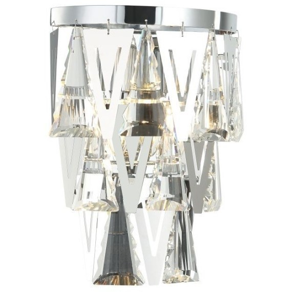 Светильник настенный хрустальный Stilfort 2148/09/02W серия Vaviani