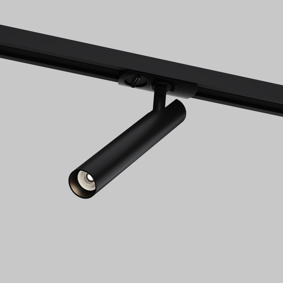 Однофазный двужильный светодиодный трековый светильник Maytoni Unity TR141-1-6W3K-M-B Focus T 3000К 270Лм CRI90+ 36° 6Вт
