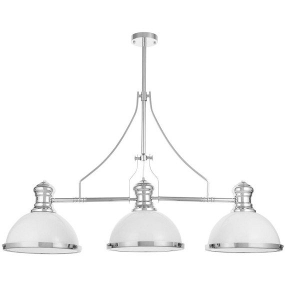 Подвесной светильник Lumina Deco Ettore LDP 710-3 WT+CHR