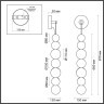 Бра Odeon Light 5008/13WL CRYSTAL светодиодная LED 13W