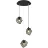 SL1175.403.03 Светильник подвесной ST-Luce Черный/Серо-зеленый E14 3*40W PORTICI