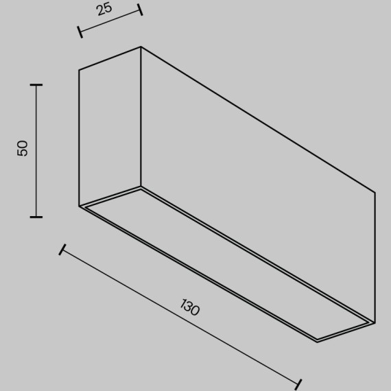 Потолочный светильник Technical C068CL-12W3-6K-W