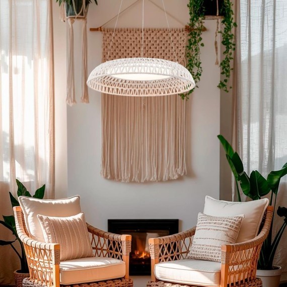 4751-5P, Подвесная люстра, D500xH200/1300, LEDx20W, 1200LM, 3000K, included