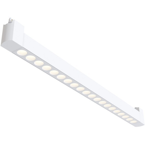 Однофазный двужильный светодиодный трековый светильник Maytoni Unity TR010-1-20W3K-M-W Points Rot 3000К 1500Лм CRI90+ 36° 20Вт