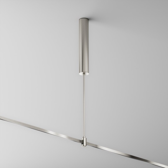 Основание потолочное Long для блока питания с вводом питания Maytoni Flarity платинаTRA159C-BB1-PT