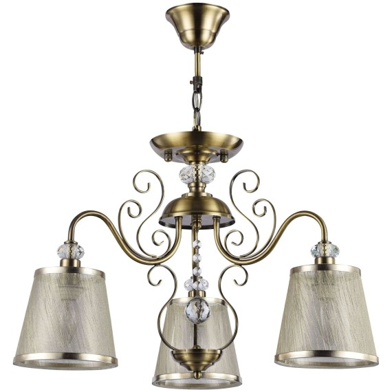 Люстра потолочная Freya FR2405-PL-03-BZ Driana под лампы 3xE14 40W