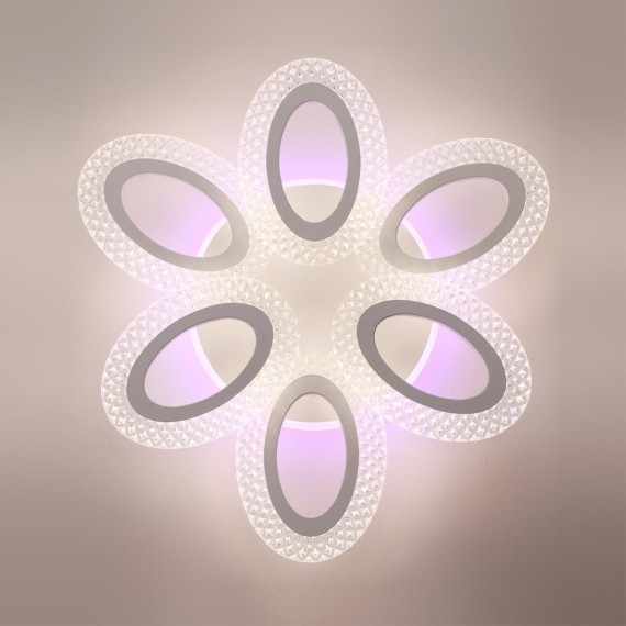 8018/60CL Потолочный светильник Lumion LEDIO c подсв. осн. LED Lm4700 Ra90 60W 220V 3000-6000K CLARE