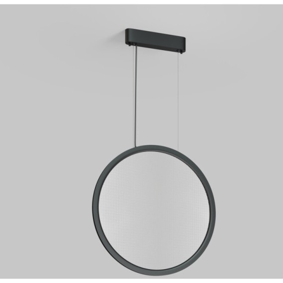 DK6607-BK Подвесной светодиодный SMART светильник 35Вт 2700-6000K управление пульт Д/У (в комплекте) или телефоном DENKIRS VEIL