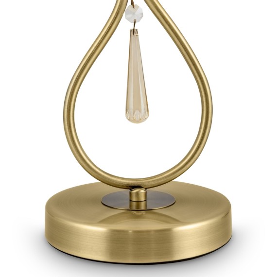 Интерьерная настольная лампа с выключателем Madeline FR2019TL-01BS