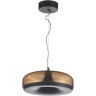 SL6014.603.01 Светильник подвесной ST-Luce Черный/Коричневый, с пузырьками LED 1*42W 3000K RIPPLE