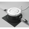 DL126-GX53-SQ-B Квадратный черный встраиваемый влагозащищенный светильник под сменную лампу GX53 IP44 Maytoni Share