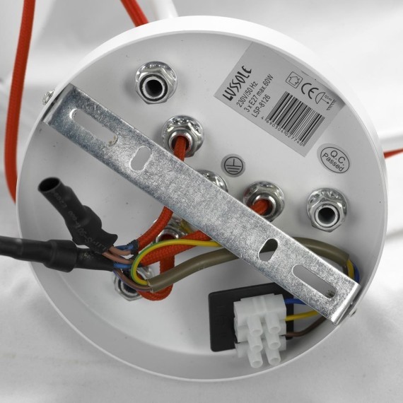 Люстра потолочная Lussole GRLSP-8126 NAVAJO IP21 под лампы 3xE27 30W