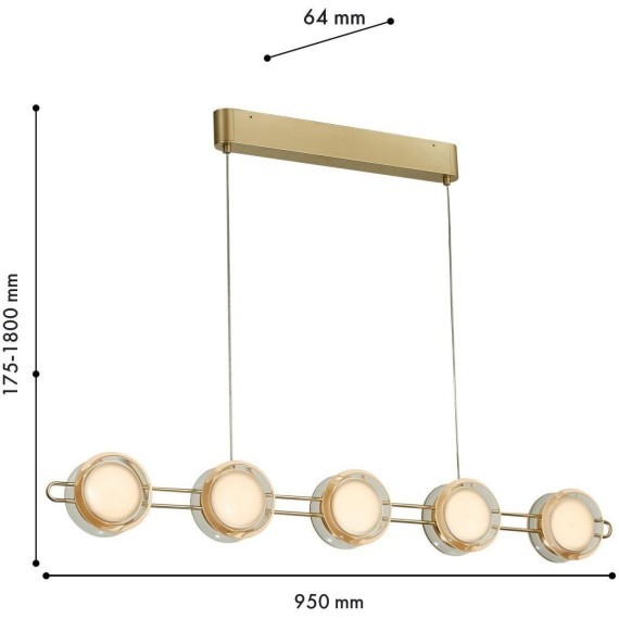 Подвесной светильник Yo-yo 4334-10P
