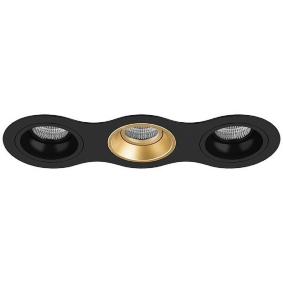 Встраиваемый светильник Lightstar D637070307 Domino под лампы 3xGU5.3 150W