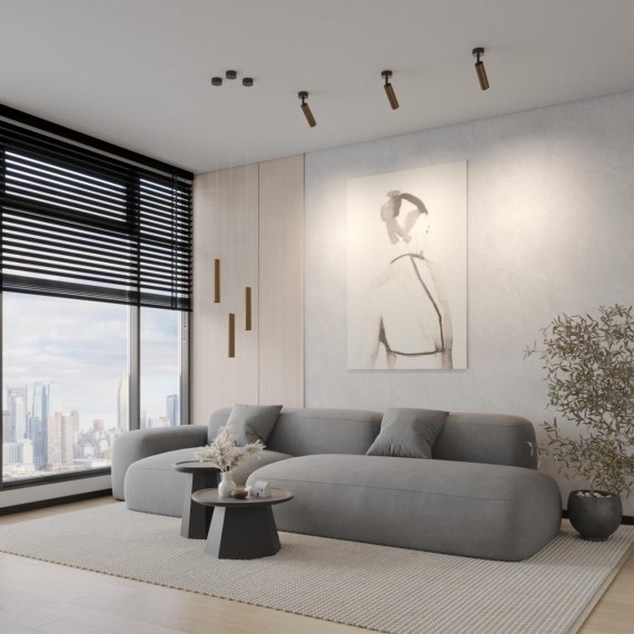 Подвесной светильник цилиндр Novotech 358989 ALBA светодиодный LED 20W