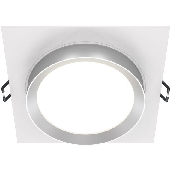 Встраиваемый светильник Maytoni DL086-GX53-SQ-WS Hoop под лампу 1xGX53 15W