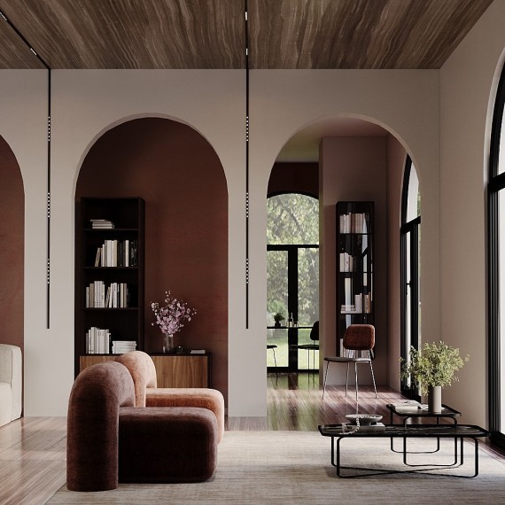 TR174-1-12WTW-M-B Трековый магнитный светодиодный SMART светильник Maytoni Basity CRI90+ 3000-6000К 760Лм 36° 12Вт Bluetooth Mesh