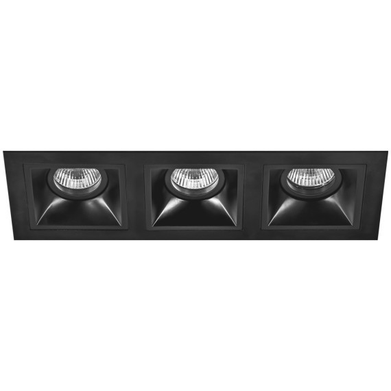 Встраиваемый светильник Lightstar D537070707 Domino под лампы 3xGU5.3 150W