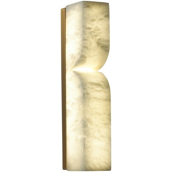 6685/10WL L-VISION ODL24 121 Настенный светильник латунь/металл/алебастр IP20 LED 10W 3000/4000 MARBELLA