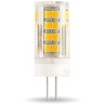 107307104 Лампа Gauss G4 AC185-265V 4W 400lm 2700K керамика LED 1/10/200