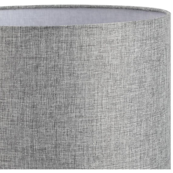 8251/1T MODERNI LN25 000  никель/серый, металл/текстиль Настольная лампа Е27 60W 220V NIKKI