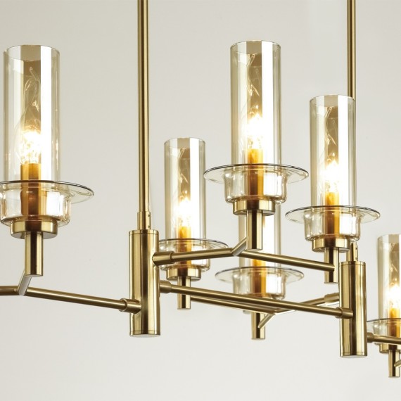 Люстра потолочная E14 Lumion MADONNA 6554/8C