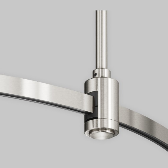 Шинопровод магнитный накладной/подвесной Maytoni Flarity TRX154-R-D650-PT