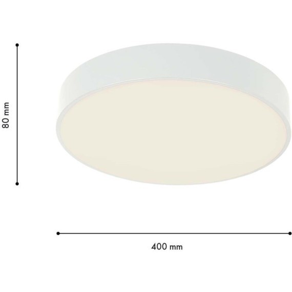 4683-4C, потолочный светильник, D400xH80, LEDx30W, 2000LM, 4000K, included