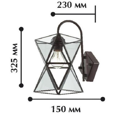 Бра Polihedron 1919-1W