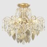 Светильник потолочный Crystal Lux ESMIRALDA PL4 GOLD 0523/104