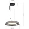 SL6019.413.01 Светодиодный подвесной светильник 36W 3000K RA90 2980Лм 120° ST Luce FORAY