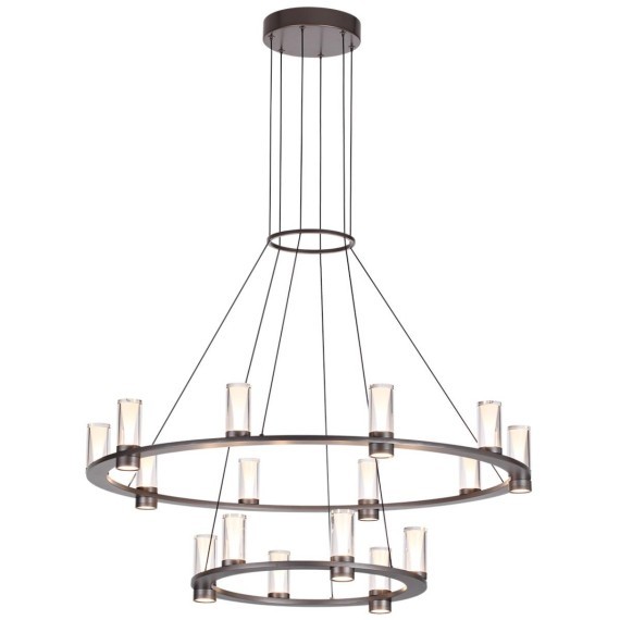 Подвесной светильник IP20 LED 93W 5960Лм 3000K DEFANCE 7143/110L