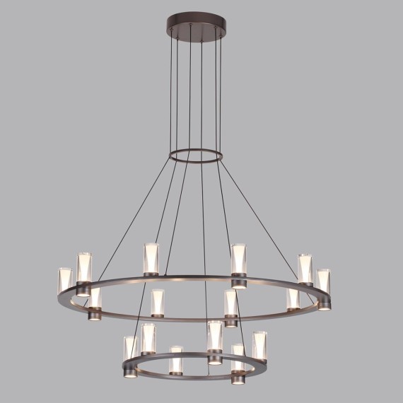 Подвесной светильник IP20 LED 93W 5960Лм 3000K DEFANCE 7143/110L