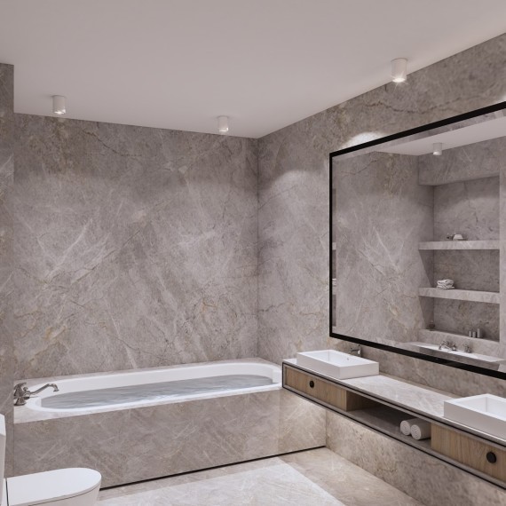 Светильник накладной влагозащищённый IP54 LED 15W 3000К 1350Лм Novotech RECTE 359420