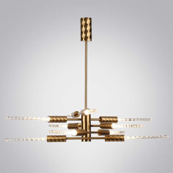 Люстра LED 28W (10*2.8W) 3000K 1260Лм Odeon Light KOLOS 5449/28L