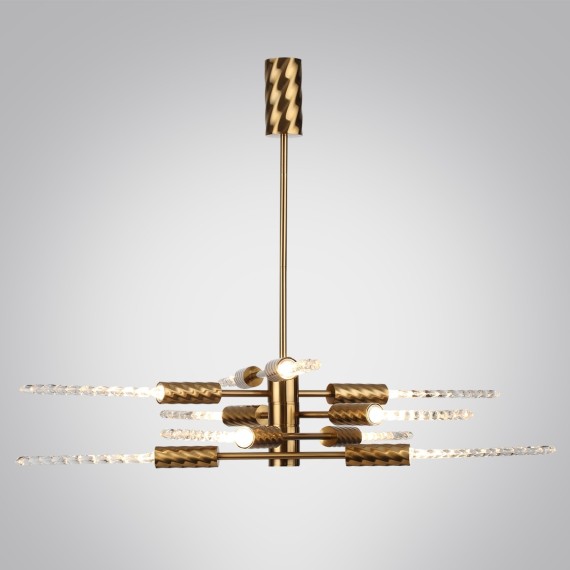 Люстра LED 28W (10*2.8W) 3000K 1260Лм Odeon Light KOLOS 5449/28L