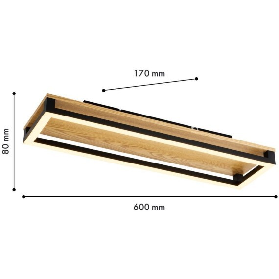 Потолочный светильник Firkant 4434-2C