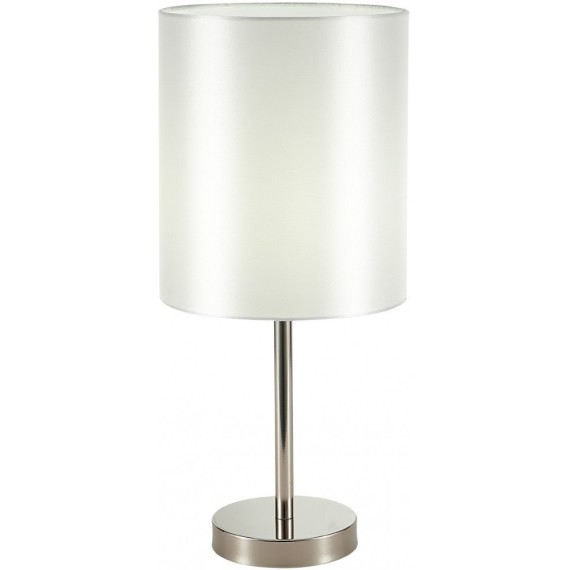 SLE107304-01 Прикроватная лампа Никель/Белый E14 1*40W NOIA
