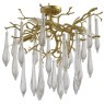 Люстра Crystal Lux REINA PL5 D600 GOLD PEARL