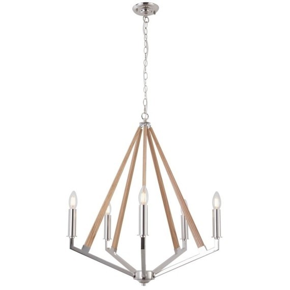 Люстра подвесная Lussole LSP-8744 CLOVIS IP21 под лампы 5xE14 200W