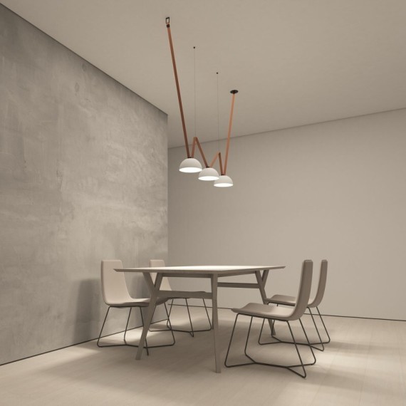 DK5561-WH+BK Cветодиодный светильник на ременный шинопровод Denkirs Belty CRI90+ 3000К 1870Лм 120° 24Вт