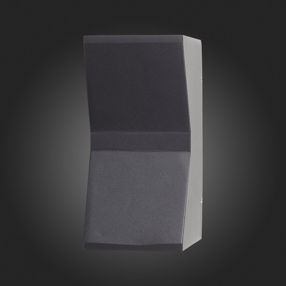 SL088.431.02 Светильник уличный настенный ST-Luce Черный кварцевый LED 2*7W 4000K DEALE