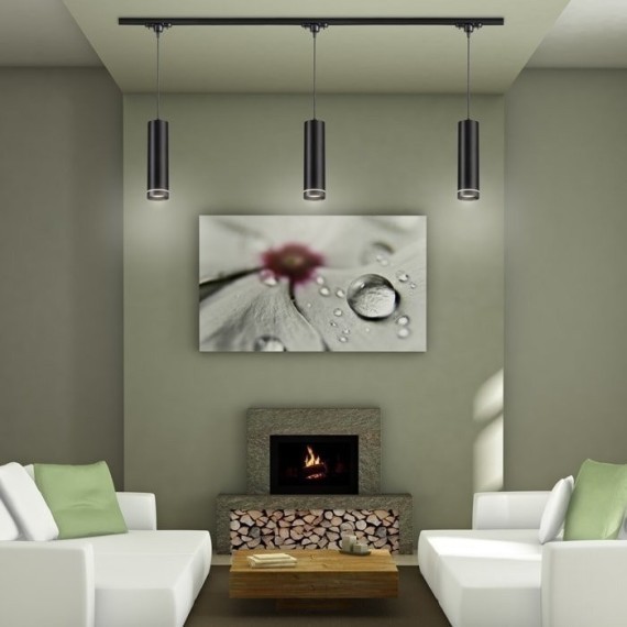 Трехжильный однофазный трековый светодиодный светильник Novotech ARUM 357693 540лм 12Вт