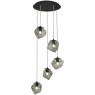 SL1175.403.05 Светильник подвесной ST-Luce Черный/Серо-зеленый E14 5*40W PORTICI