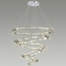 Люстра подвесная кольцевая хрустальная Odeon Light LED 260W 4000K 30600Лм VEKIA 4930/260L