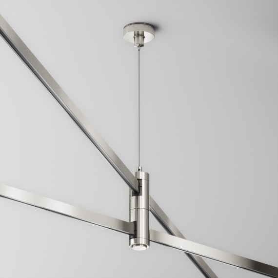 Подвес тросовый Hang двойной Maytoni Flarity платина TRA157SW-D1-PT